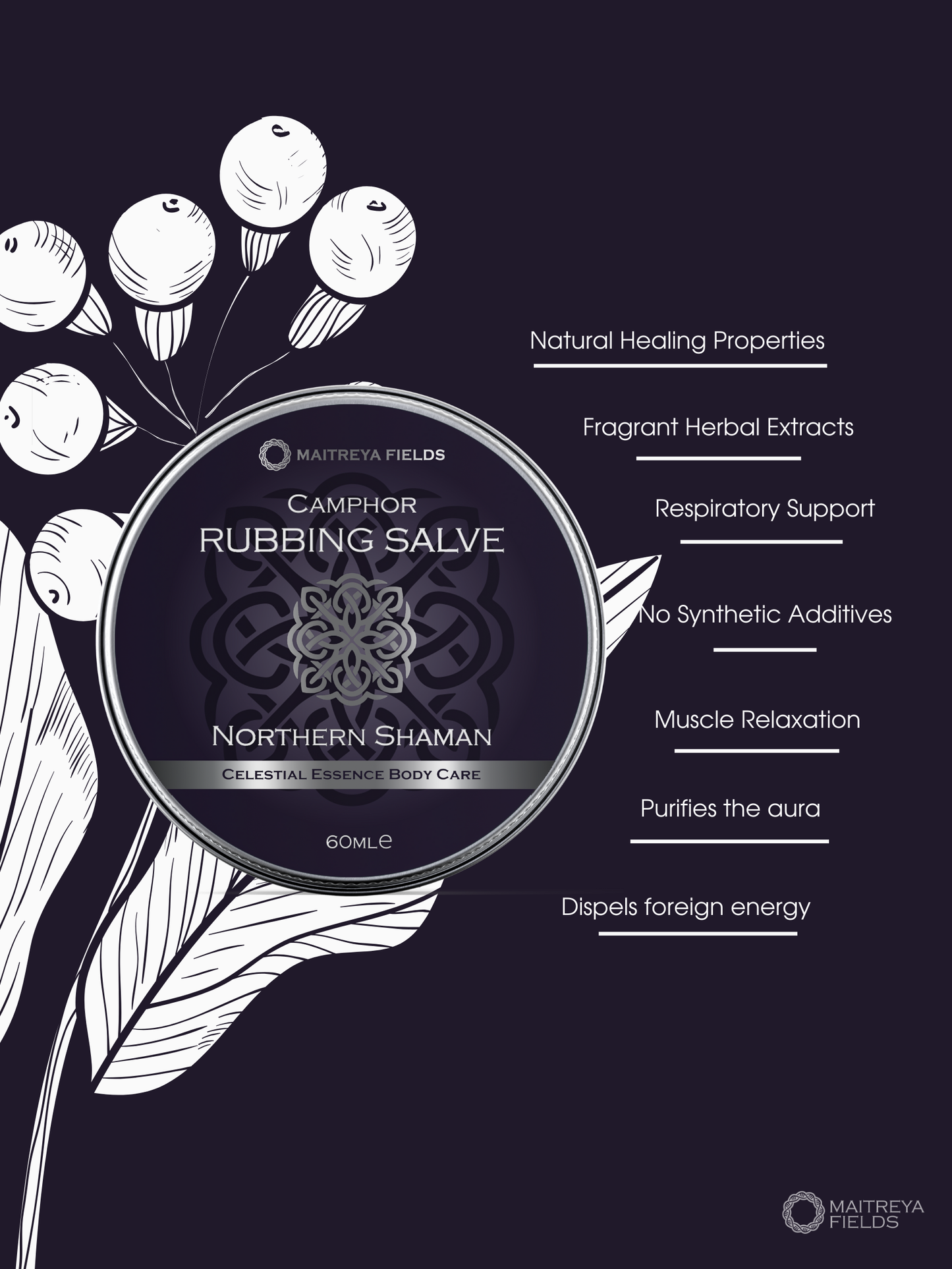 Camphor Rubbing Salve - Northern Shaman-1
