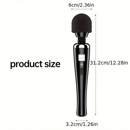 High-Frequency Portable Handheld Deep Muscle Massager(Black)-1